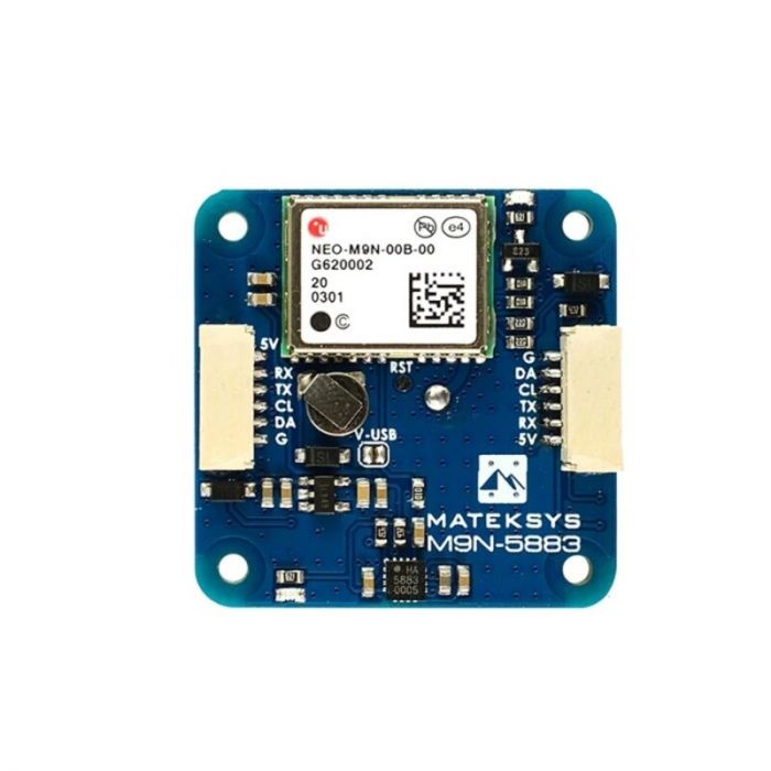 GPS модуль з компасом M9N-5883 Matek