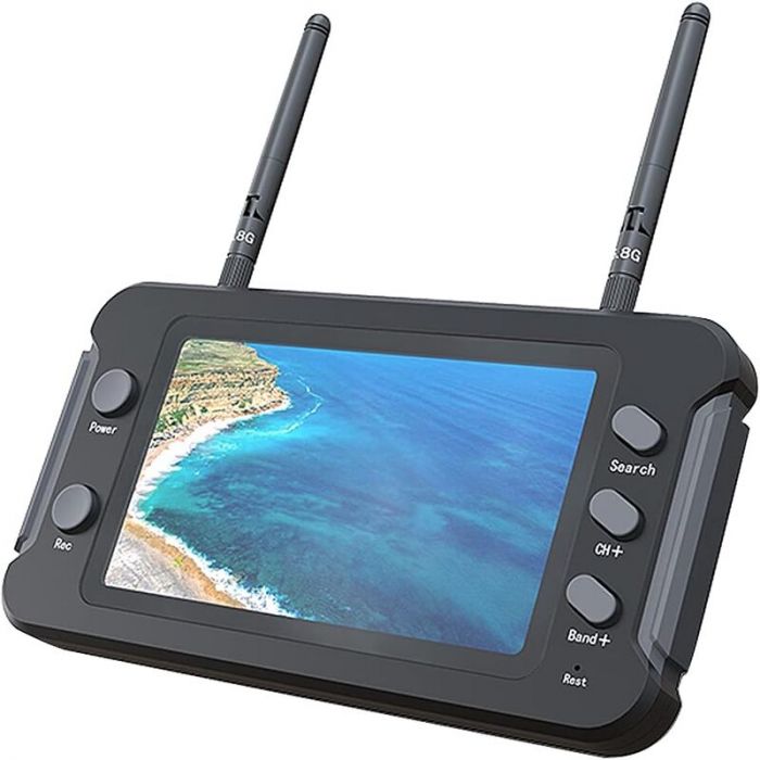 Монітор FPV (4.3", 800x480, 5.8GHz, 40CH, DVR, Diversity, акумулятор) 5803D SoloGood