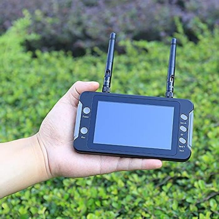 Монітор FPV (4.3", 800x480, 5.8GHz, 40CH, DVR, Diversity, акумулятор) 5803D SoloGood