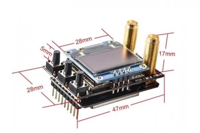 Відеоприймач AKK Diversty 5.8GHz модуль (96 каналів)