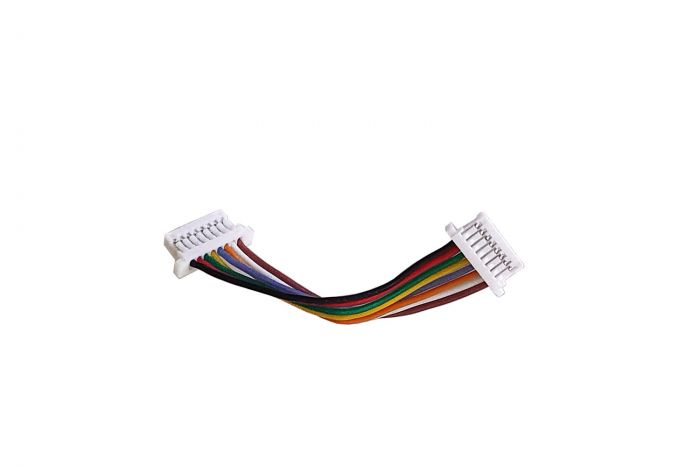 50 шт - Кабель силіконовий Micro JST-SH F 8 pin - Micro JST-SH F 8 pin (30 мм)