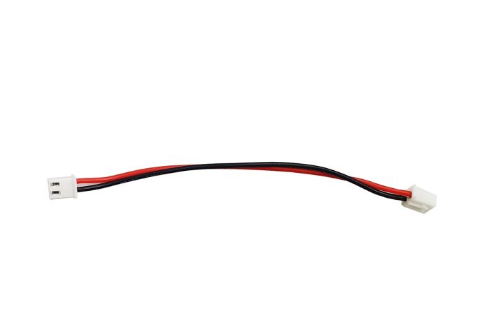 50 шт - Кабель силіконовий Micro JST XH2.54 F 2pin - Micro JST XH2.54 F 2pin 26AWG розгорнутий (100 мм)