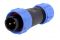 50 шт - Конектори WEIPU SP1310/P2 2pin тато IP68