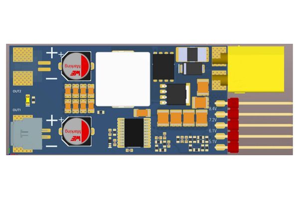 Регулятор живлення для дрона ARMADA BEC 14S 6-66В - UBEC 5.1В/6.1В/7.2В/8.4В 20A
