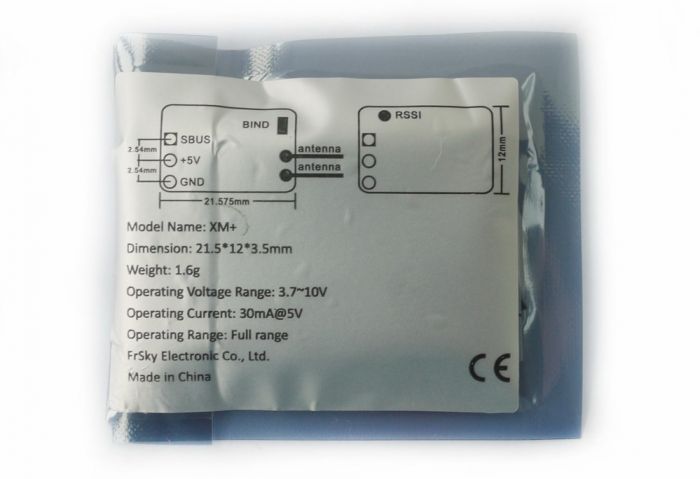 Приймач S.Bus FrSky XM+ мікро 1.6г