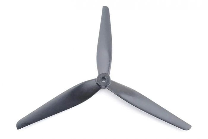 Пропелер HQProp MacroQuad 8x4.5x3R армований нейлон CW (Чорний)