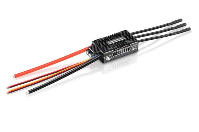 Регулятор HOBBYWING PLATINUM V5 120A 3-8S для авіамоделей