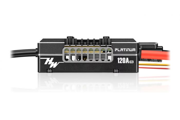 Регулятор HOBBYWING PLATINUM V5 120A 3-8S для авіамоделей