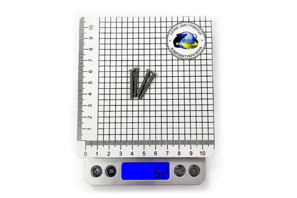 Гвинт сталевий M3x25мм A2 / ISO 7380
