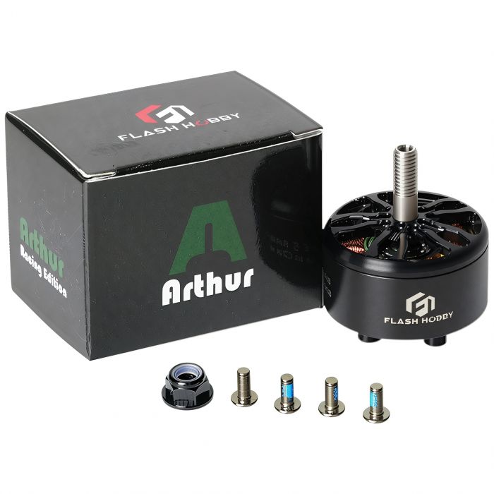 Мотор для FPV дрона FLASHHOBBY Arthur A2812 900KV, двигун безколекторний