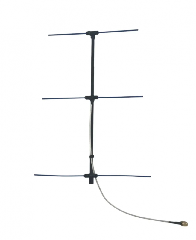 Антена Ягі(Yagi) 1100MHz для літаючих ретрансляторів 7.7dBi SMA