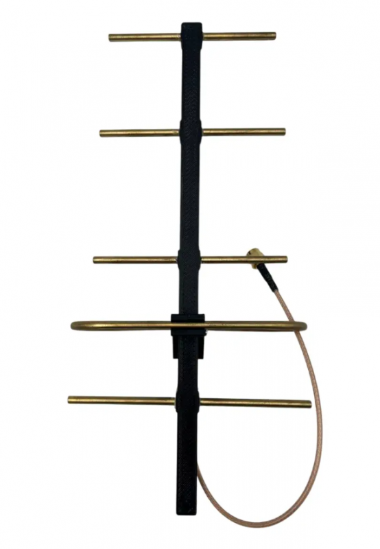 Направлена антена Mini Yagi 1.2 GHz | Підсилення 8.6 dBi, 5 секцій SMA