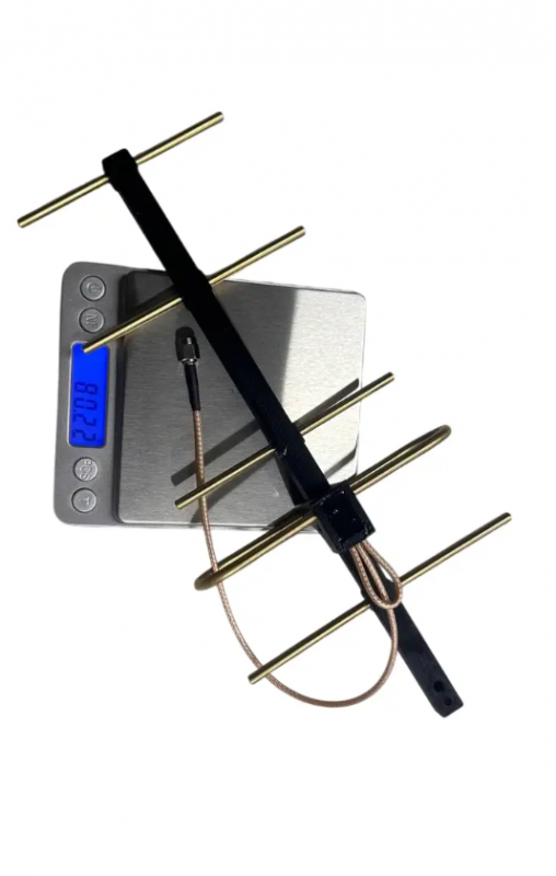 Направлена антена Mini Yagi 1.2 GHz | Підсилення 8.6 dBi, 5 секцій SMA