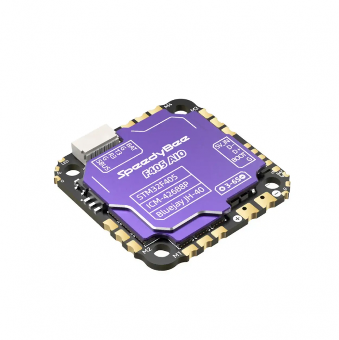 Контролер польоту SpeedyBee F405 AIO 40A Bluejay 3-6S (25.5x25.5 мм)