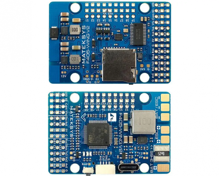 Контролер польоту Matek Mateksys F405 WING V2