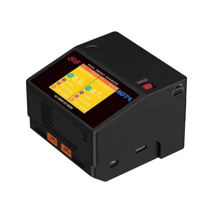 Зарядний пристрій HOTA S6 (AC 400W / DC 650W)