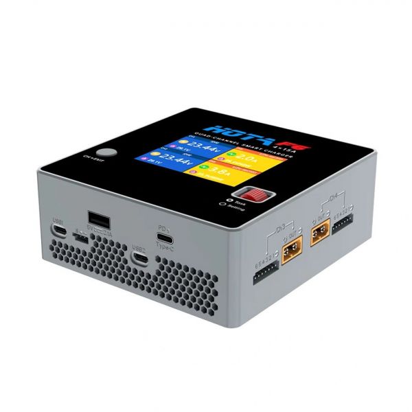 Зарядний пристрій HOTA F6 (4x DC 250W)