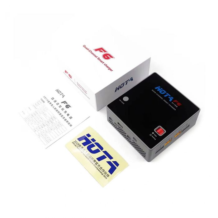 Зарядний пристрій HOTA F6 (4x DC 250W)