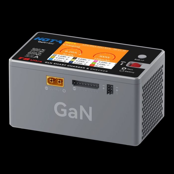 Зарядний пристрій HOTA T8 Ultra, 8s GaN (T2008K Ultra)