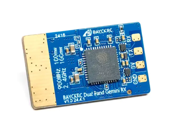 Приймач BAYCK С3 ExpressLRS 900MHz/2.4GHz ELRS Dual Band Gemini з двома антенами