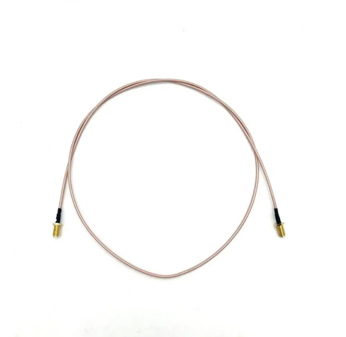 Пігтейл SMA-Female - SMA-Female ВЧ кабель перехідник RG316, 1 метр