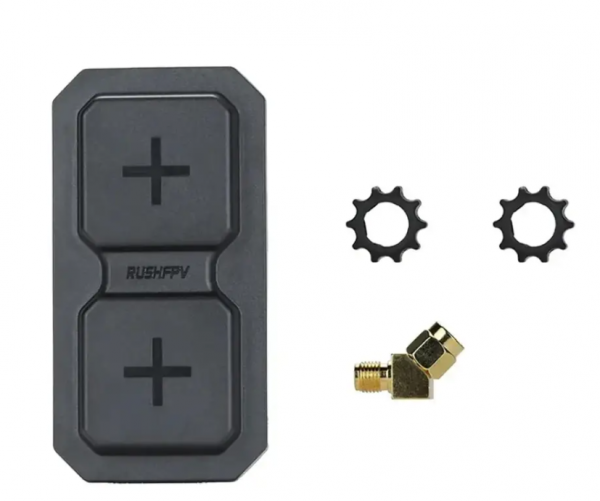 Панельна спрямована антена RUSHFPV Range+ 5.8G 11dBi RHCP, SMA Male для FPV дронів (4900-6000 МГц)