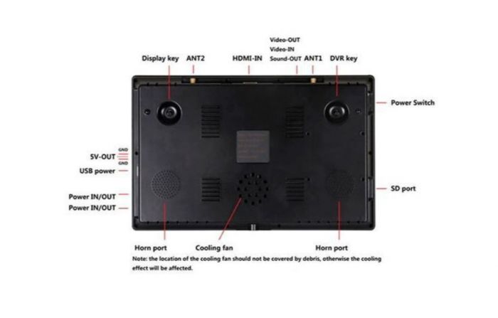 Монітор FPV Hawkeye Captain 10.2"