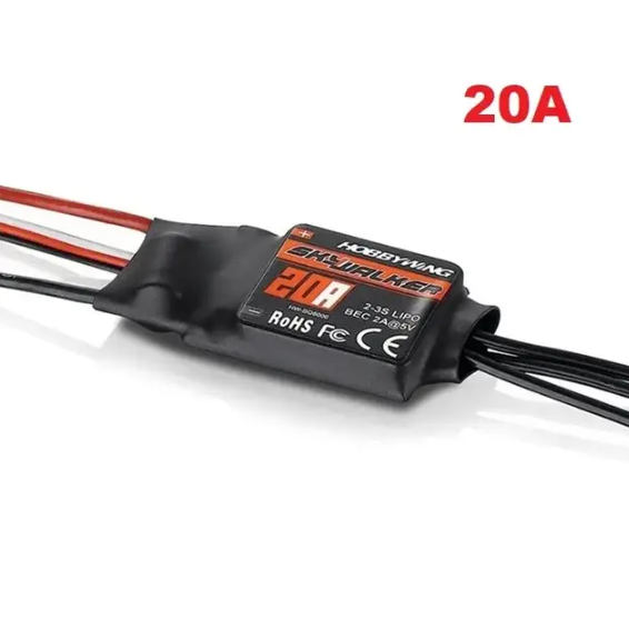 Регулятор швидкості Hobbywing Skywalker 20A V2 ESC