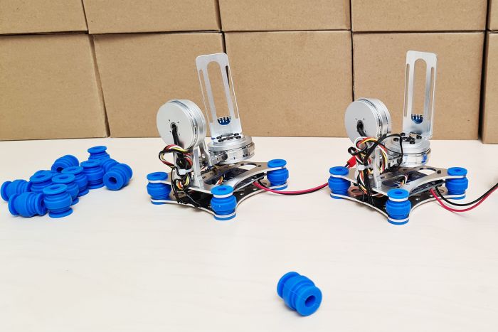 Демпфери для підвісу 4шт (синій)