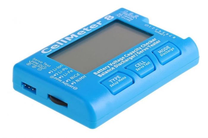 Тестер LiPo батарей CellMeter8