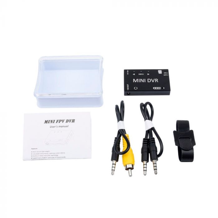 Відеореєстратор FPV Readytosky Mini DVR з акумулятором (чорний)