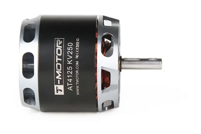 Мотор T-Motor AT4125 KV250 12S 2200W 50A для літаків