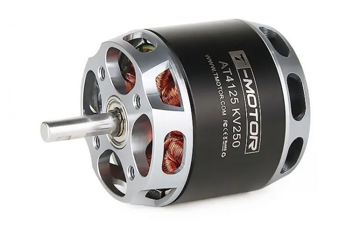 Мотор T-Motor AT4125 KV250 12S 2200W 50A для літаків