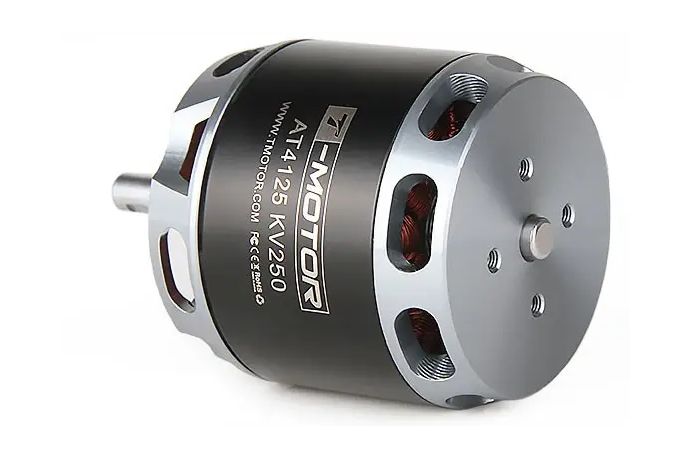 Мотор T-Motor AT4125 KV250 12S 2200W 50A для літаків