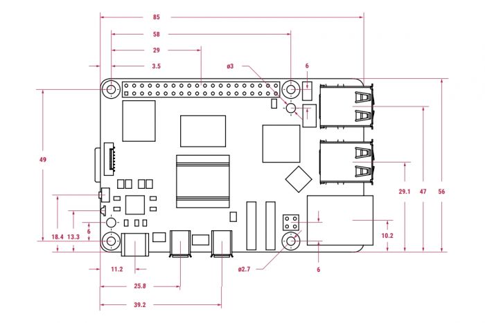 Мікрокомп'ютер Raspberry Pi 5 8GB