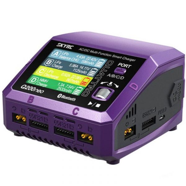 Зарядний пристрій кватро 200W/400W з блоком живлення Q200neo SkyRC