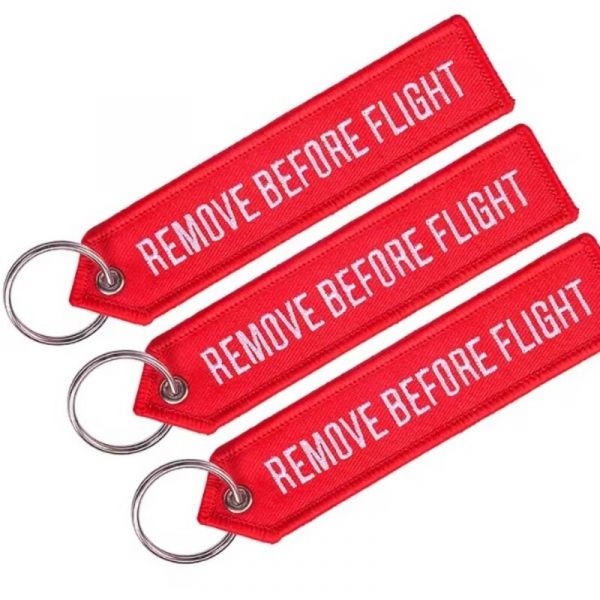 Ремувка, підвіска червона "Remove Before Flight" тип 2 Uav.in.ua Україна