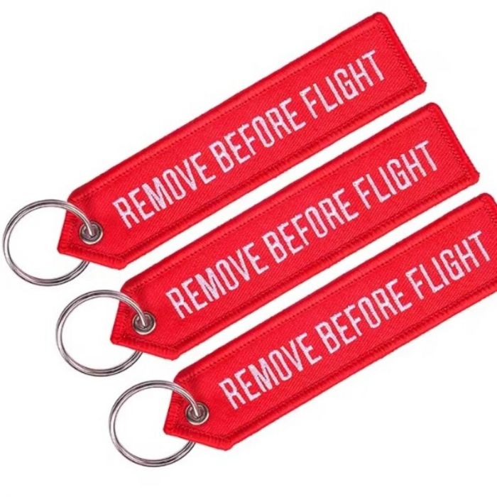 Ремувка, підвіска червона "Remove Before Flight" тип 2 Uav.in.ua Україна