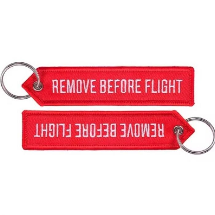 Ремувка, підвіска червона "Remove Before Flight" тип 2 Uav.in.ua Україна