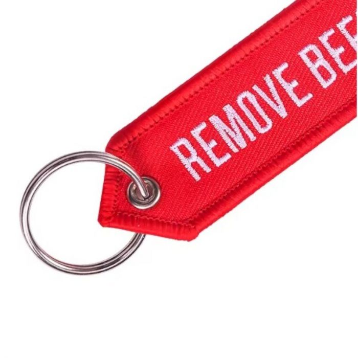 Ремувка, підвіска червона "Remove Before Flight" тип 2 Uav.in.ua Україна