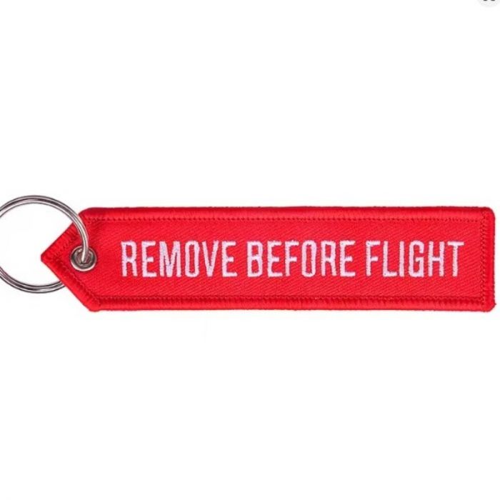 Ремувка, підвіска червона "Remove Before Flight" тип 2 Uav.in.ua Україна