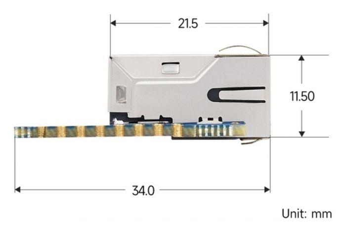 Конвертер UART to ETH (B) LAN Waveshare