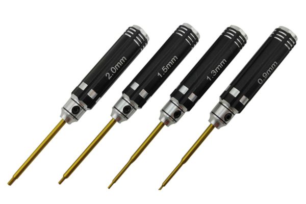 Викрутка шестигранна RCTurn набір 4 шт 0.9/1.3/1.5/2.0 RCTurn