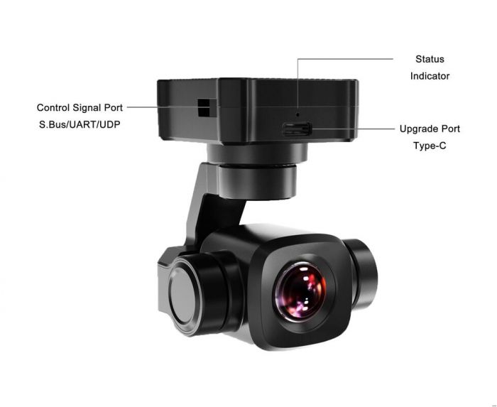 Камера з підвісом 4K 8MP Ultra HD 6X /1.7" Sony Sensor HDR A8 mini Siyi