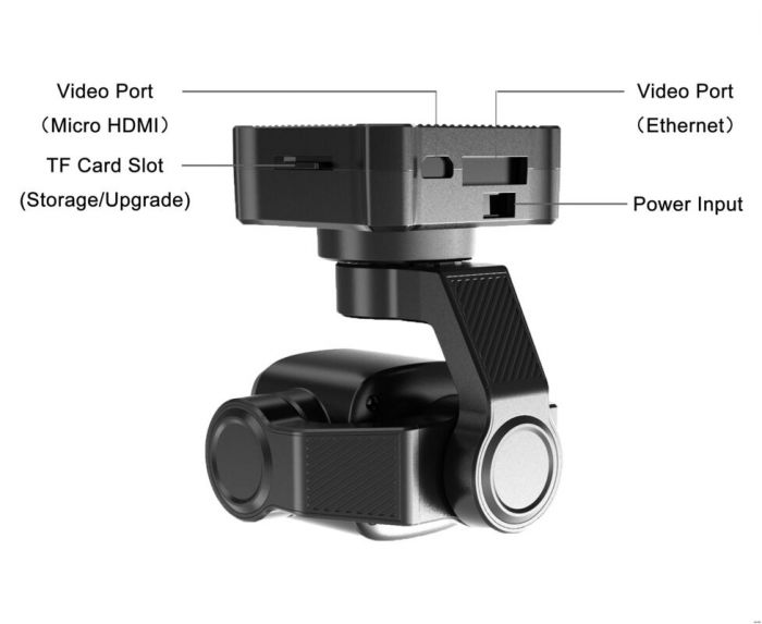 Камера з підвісом 4K 8MP Ultra HD 6X /1.7" Sony Sensor HDR A8 mini Siyi