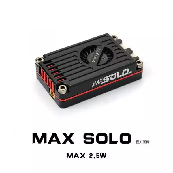 Відеопередавач VTX 5.8GHz 2.5W 48CH Max Solo RushFPV