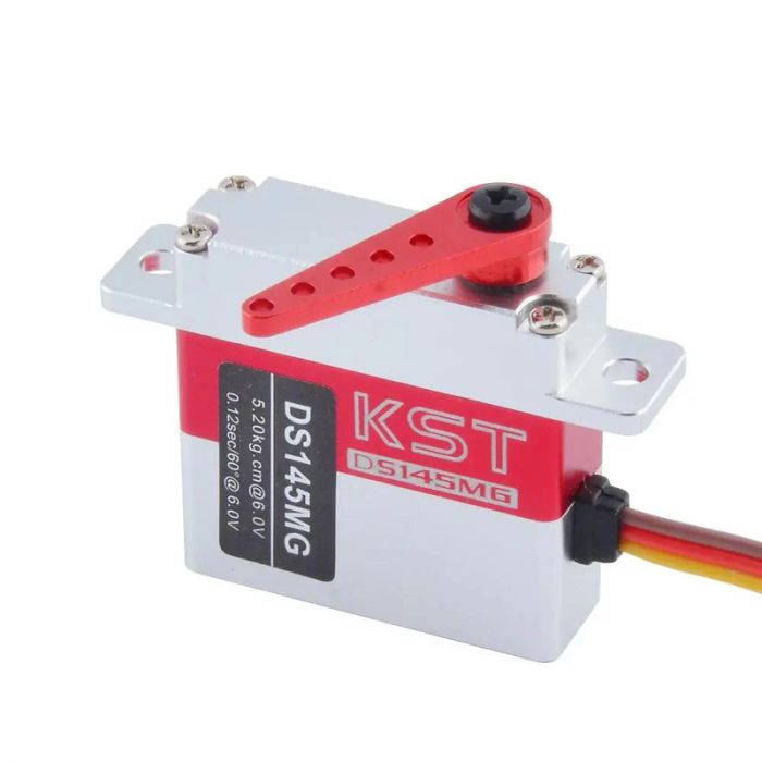Сервопривод цифровий 23г 5.2кг/0.12сек (для F3F, F3B, F3J, F5J, планерів і реактивних літаків) DS145MG KST