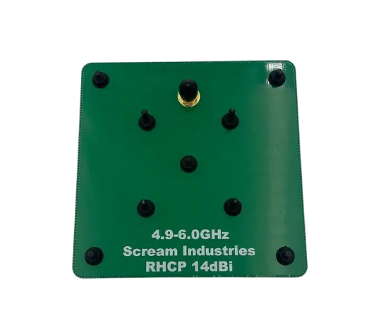 Патч антена Scream Industries 5.8GHz 14dBi RHCP SMA для FPV VoloShop