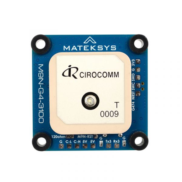GPS модуль Matek з компасом M9N-G4-3100 Matek