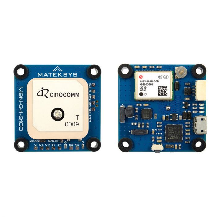 GPS модуль Matek з компасом M9N-G4-3100 Matek